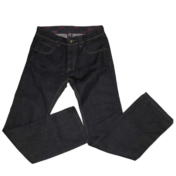 NEW DUSSAULT Custom Denim Ink Jeans-Size 32 x 34 - Picture 1 of 7